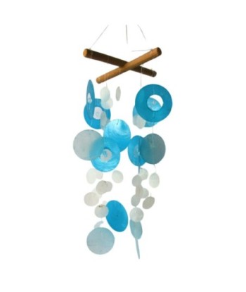 Colgante de resina azul, decorativo y moderno para el hogar