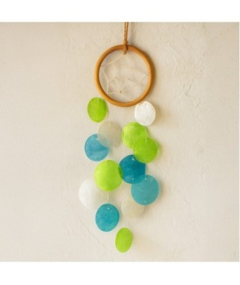 Colgante 2U de Resina en Verde y Azul, Decoración Moderna para el Hogar
