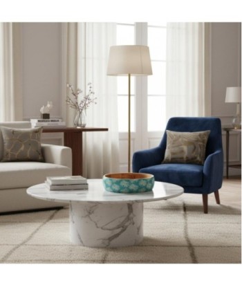 Cuenco Palmeras de Madera y Resina - Decoración Tropical