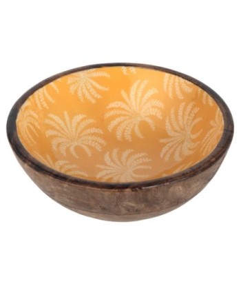 Cuenco Palmeras M - Madera y Resina, Decorativo y Moderno
