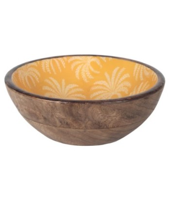 Cuenco Palmeras M - Madera y Resina, Decorativo y Moderno