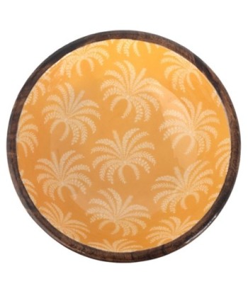 Cuenco Palmeras M - Madera y Resina, Decorativo y Moderno
