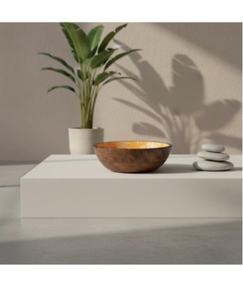 Cuenco Palmeras M - Madera y Resina, Decorativo y Moderno