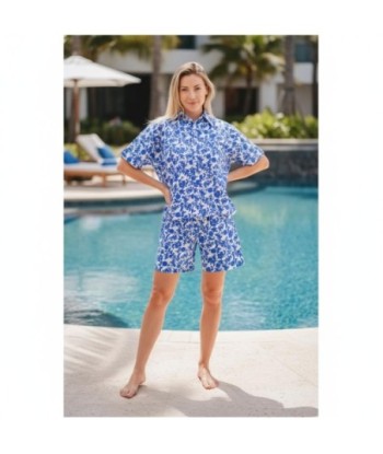 Isla Bonita By SIGRIS Pantalones Cortos 100% Algodón con Estampado Floral
