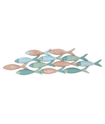 Adorno Pared Peces de MDF - Estilo Náutico para Decoración
