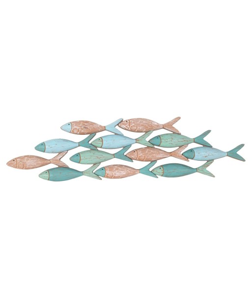Adorno Pared Peces de MDF - Estilo Náutico para Decoración
