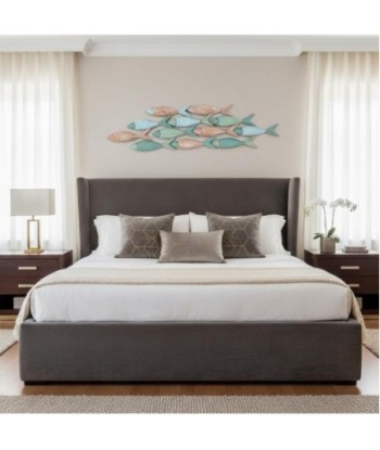 Adorno Pared Peces de MDF - Estilo Náutico para Decoración
