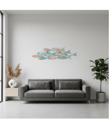 Adorno Pared Peces de MDF - Estilo Náutico para Decoración
