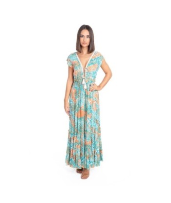 Vestido Largo Midi para Mujer Estampado, Elegante y Confortable, Ideal para Ocasiones Especiales y Uso Diario,