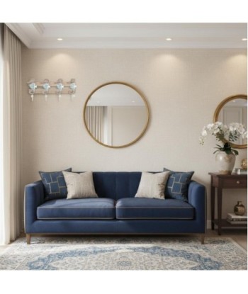 Percha Caballitos De Mar 4 Pomos MDF | Decoración Marina
