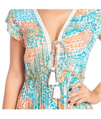 Vestido Largo Midi para Mujer Estampado, Elegante y Confortable, Ideal para Ocasiones Especiales y Uso Diario,
