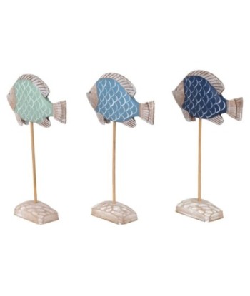 Figura 3U de peces en MDF - Decoración marina para cualquier espacio