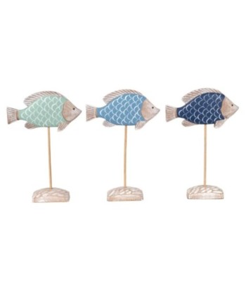 Figura 3U de peces en MDF - Decoración marina para cualquier espacio