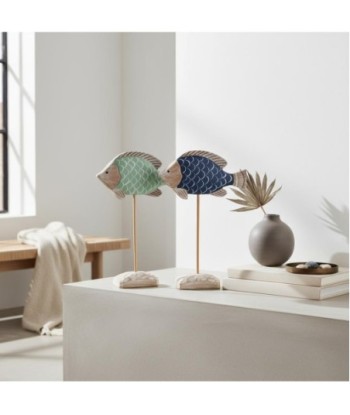 Figura 3U de peces en MDF - Decoración marina para cualquier espacio