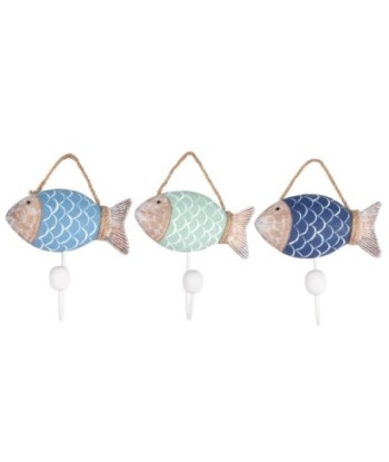 Percha 3U MDF estilo marítimo para decoración
