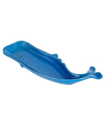 Plato Ballena de Cerámica Azul - Decoración Original para Hogar