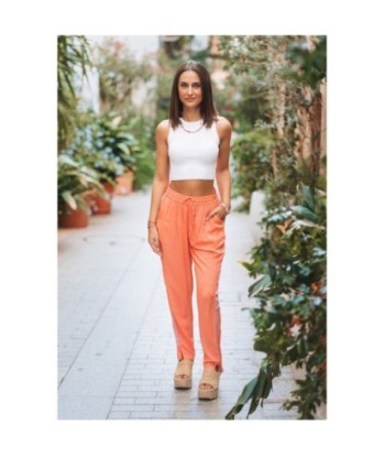 Pantalón Multicolor para Mujer - Ropa de Moda Isla Bonita, Pantalones Casual, Tiro Medio, 100% Algodón, Perfecto