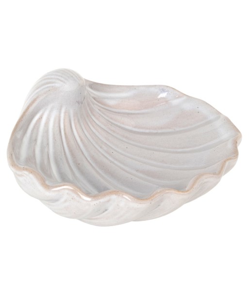 Plato Concha de Cerámica | Estilo Elegante para Decoración