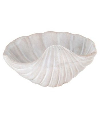 Plato Concha de Cerámica | Estilo Elegante para Decoración