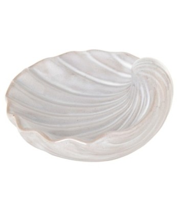 Plato Concha de Cerámica | Estilo Elegante para Decoración
