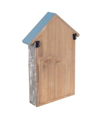 Cuelgallaves de MDF estilo náutico con pesquera decorativa