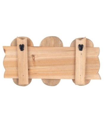Percha Chanclas 3 Pomos de MDF, estilo marinero para entrada