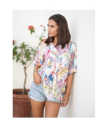 Camisa Azul Mujer Estilo Casual, Camisa de Algodón, Camisero Manga Larga, Ropa Moda Mujer, Blusa Elegante para