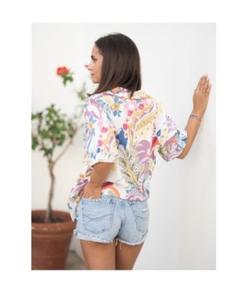 Camisa Azul Mujer Estilo Casual, Camisa de Algodón, Camisero Manga Larga, Ropa Moda Mujer, Blusa Elegante para