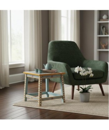 Taburete de Madera Decorativo con Estilo Colorido para el Hogar