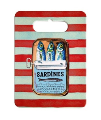 Tabla 4U Cerámica Artística con Diseño de Sardinas - NOVEDAD