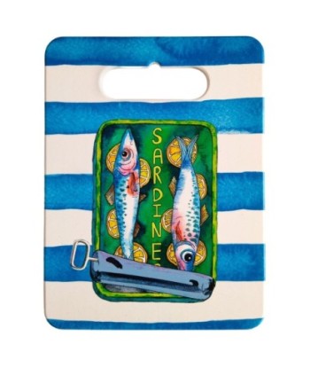 Tabla 4U Cerámica Artística con Diseño de Sardinas - NOVEDAD
