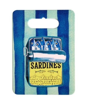 Tabla 4U Cerámica Artística con Diseño de Sardinas - NOVEDAD