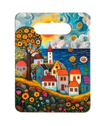 Tabla 4U de Cerámica Colorido para Decoración de Hogar - Diseño Artístico