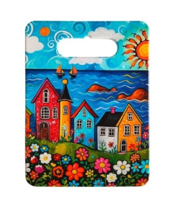 Tabla 4U de Cerámica Colorido para Decoración de Hogar - Diseño Artístico