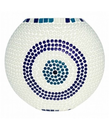 Lámpara Mosaico Sobremesa de Vidrio y Escayola - Estilo Moderno y Decorativa