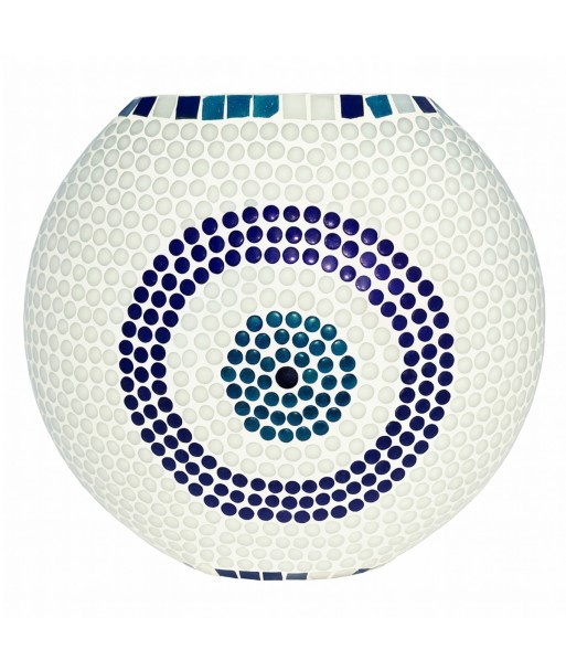 Lámpara Mosaico Sobremesa de Vidrio y Escayola - Estilo Moderno y Decorativa