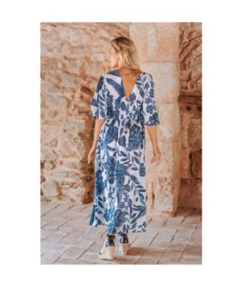 Vestido Largo Midi Rosa para Mujer - Elegante y Con Estampado, Perfecto para Ocasiones Especiales y Uso Diario