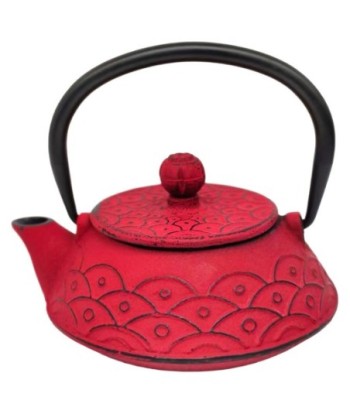 Tetera 0,3L de Hierro Colado - Estilo Vintage Rojo