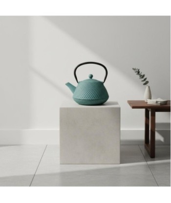 Tetera 0,8L de Hierro Colado con Diseño Texturizado y Asa Ergonomica