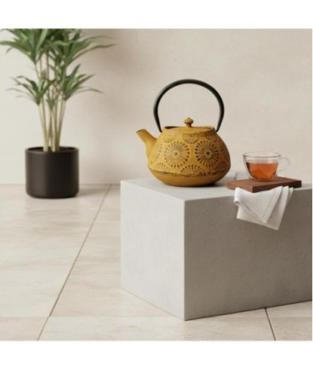 Tetera de Hierro Colado 1,2L - Estilo Japonés, Perfecta para Te Caliente