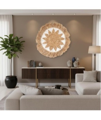 Adorno Pared de Jacinto de Agua con Diseño Natural y Estilo Bohemio