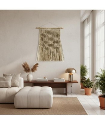 Adorno Pared de Palma y Hierba Marina - Estilo Natural para Exterior