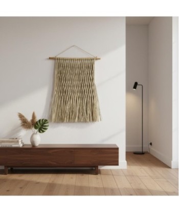 Adorno Pared en Palma y Hierba Marina - Estilo Natural y Bohemio
