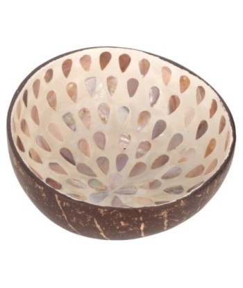 Cuenco de Fibra Vegetal con Diseño Artístico para Decoración