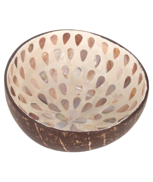 Cuenco de Fibra Vegetal con Diseño Artístico para Decoración
