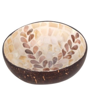 Cuenco de Fibra Vegetal Decorativo con Diseño Natural para Casa