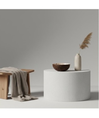 Cuenco de Fibra Vegetal Decorativo con Diseño Natural para Casa