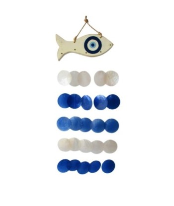 Colgante Ojo Turco de Resina - Decoración Marítima, Estilo Mediterráneo