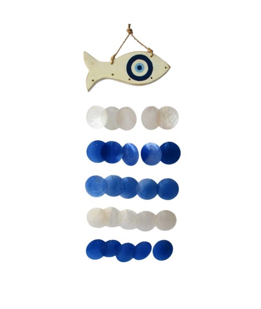 Colgante Ojo Turco de Resina - Decoración Marítima, Estilo Mediterráneo