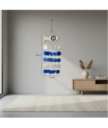 Colgante Ojo Turco de Resina - Decoración Marítima, Estilo Mediterráneo